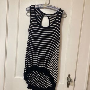 Cable & gauge black white shirt